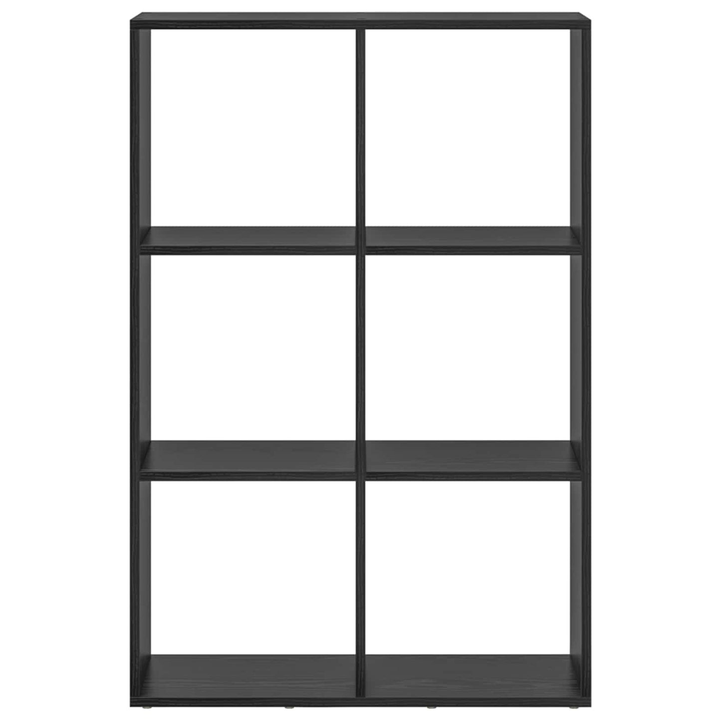 Bokskap Svart Eik 69,5 x 29 x 103,5 cm Konstruert tre