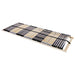 Lamelbunn Brun 70 x 190 cm Massiv bøketre
