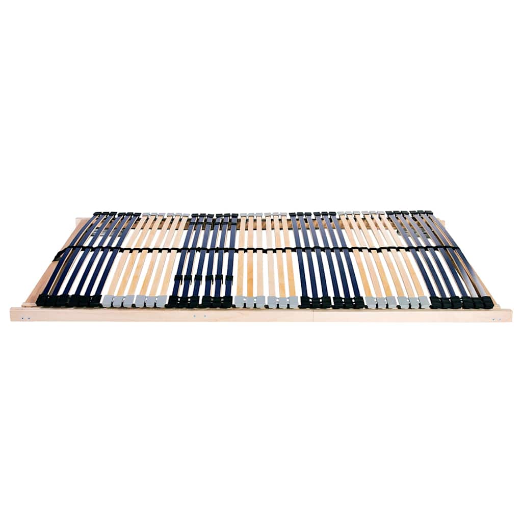 Lamelbunn Brun 140 x 190 cm Massiv bøketre