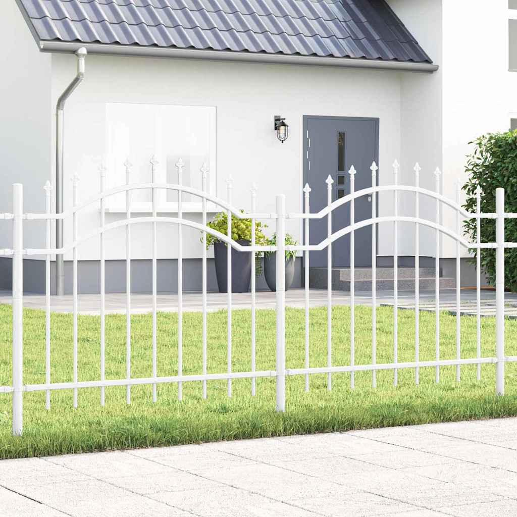Hage Hegning Woerden Hvit 240 x 140 cm Pulverlakkert stål