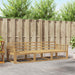 Utendørs sofa-sett 3 pcs Hvit 249,5 x 83 x 73 cm