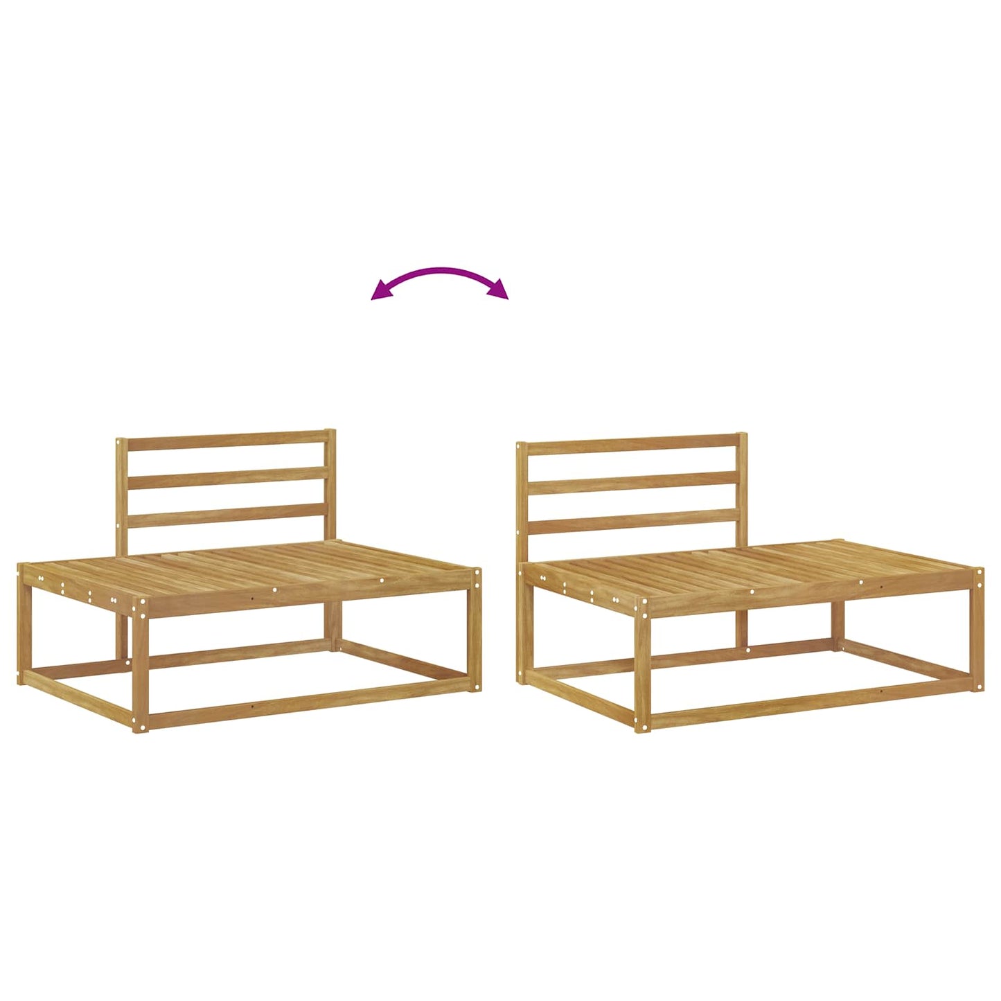 Utendørs sofa-sett 5 Stk