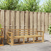 Utendørs sofa-sett 3 pcs Hvit 197,5 x 63 x 73 cm