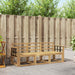Utendørs sofa-sett 3 pcs Hvit 189,5 x 63 x 73 cm