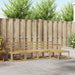 Utendørs sofa-sett 5 pcs Hvit 249 x 122,5 x 73 cm