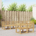 Utendørs sofa-sett 8 pcs Hvit Solid akasietre