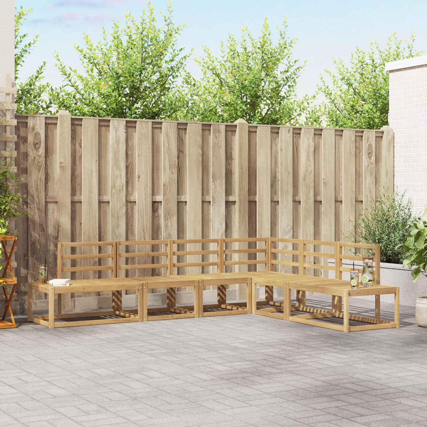 Utendørs sofa-sett