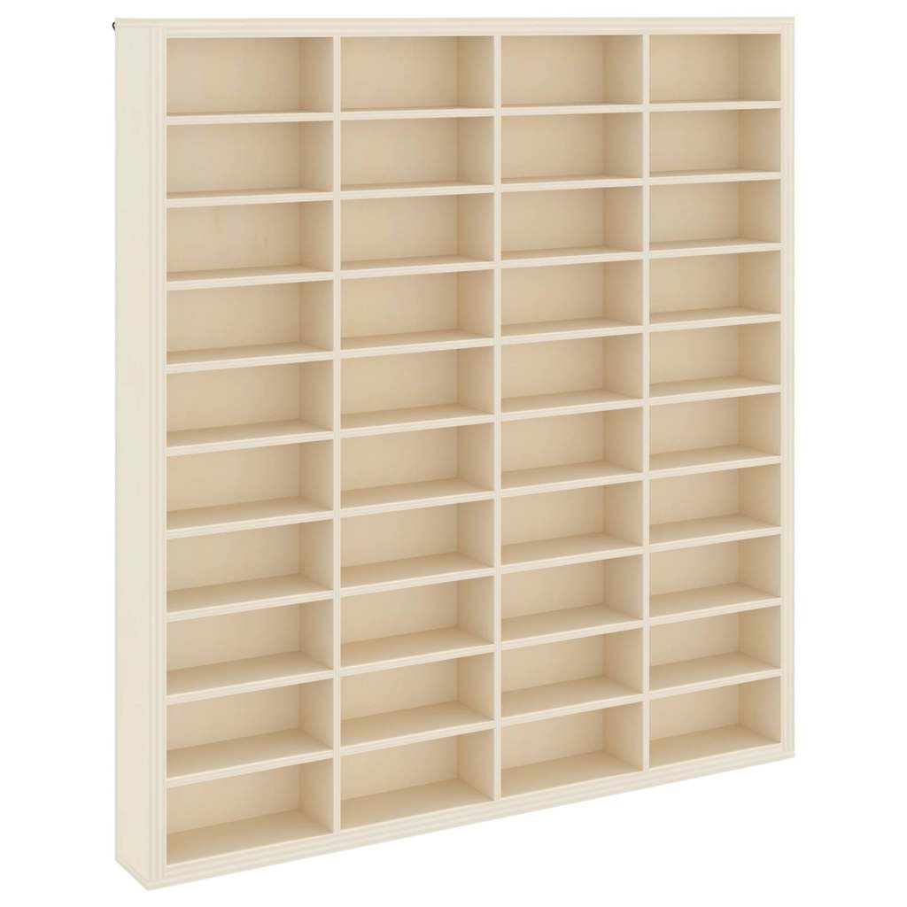 Veggdokumentdisplay Veggmontert Beige 40 x 4,5 x 43 cm