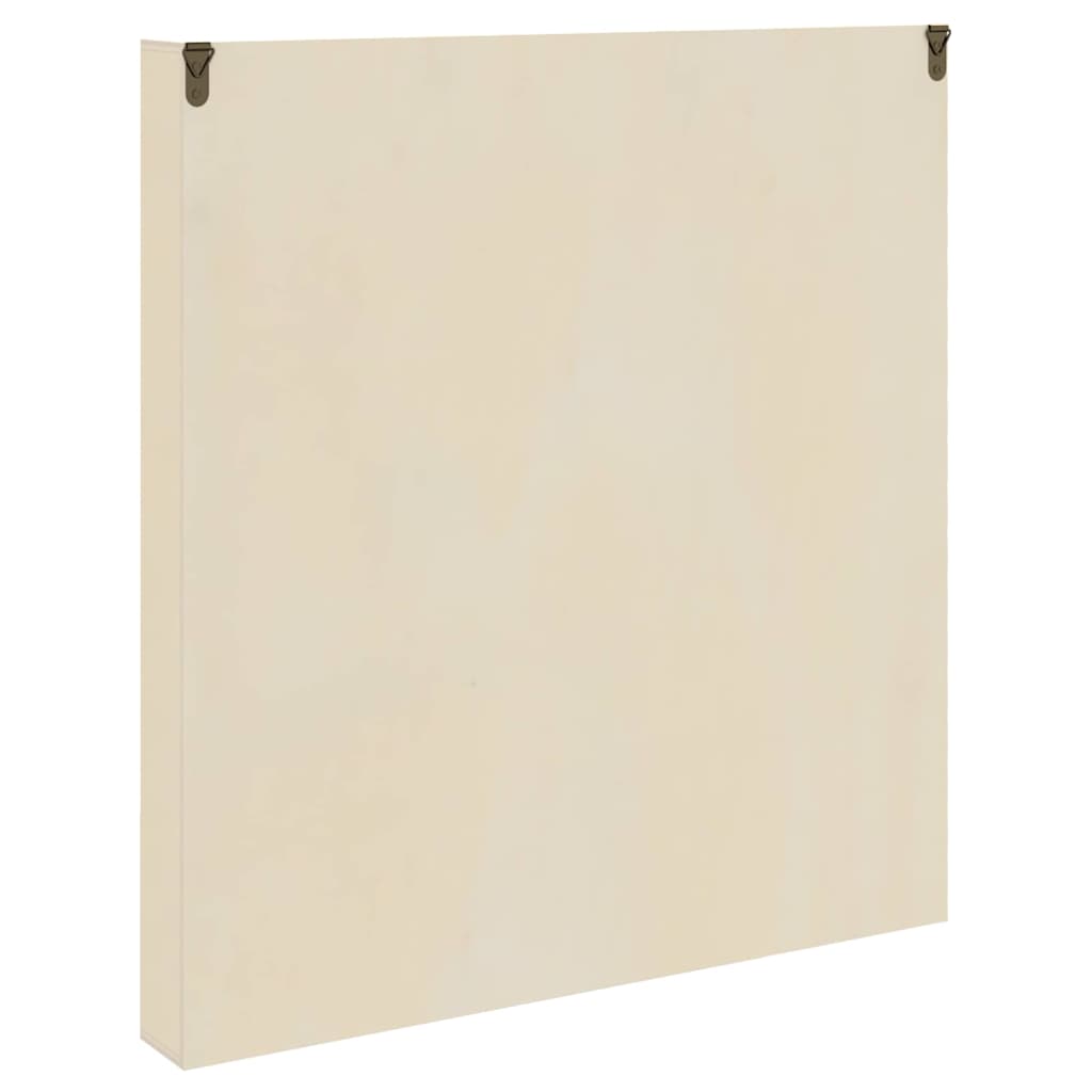 Veggdokumentdisplay Veggmontert Beige 40 x 4,5 x 43 cm