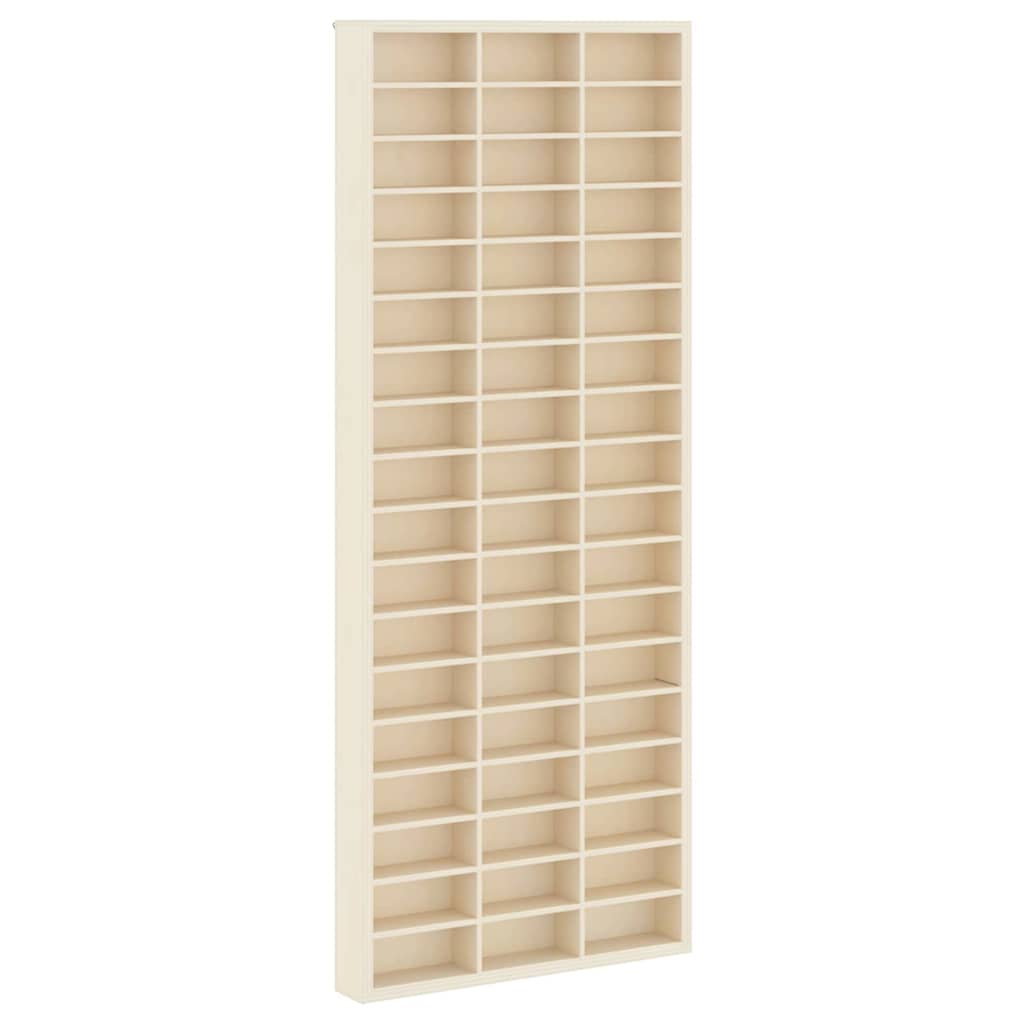 Veggdokumentdisplay Beige 30 x 4,5 x 75 cm Konstruert tre