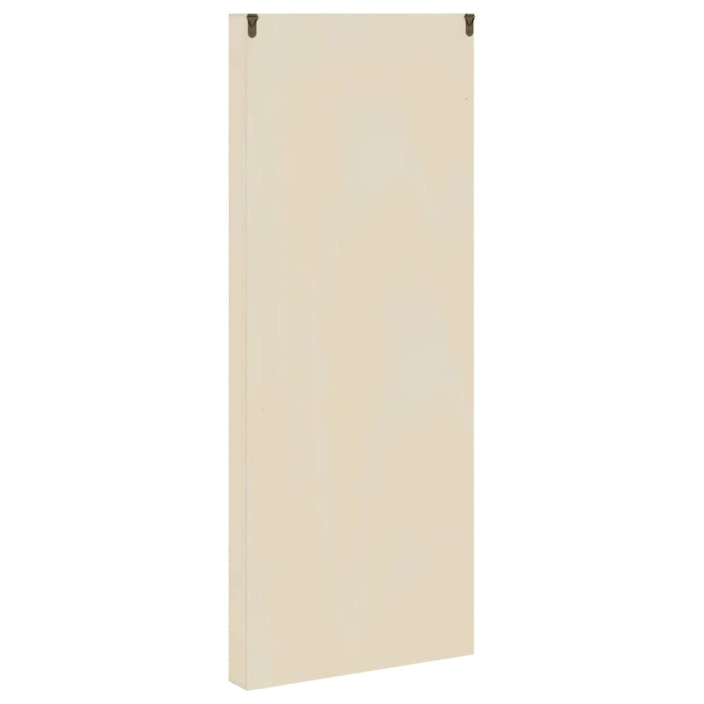 Veggdokumentdisplay Beige 30 x 4,5 x 75 cm Konstruert tre