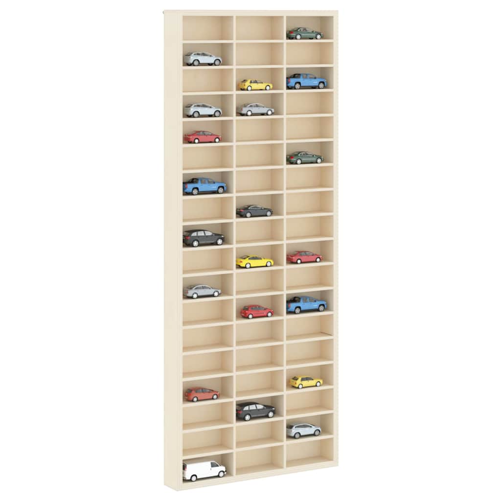Veggdokumentdisplay Beige 30 x 4,5 x 75 cm Konstruert tre