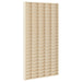 Veggdokumentdisplay Beige 50 x 4,5 x 96 cm Konstruert tre