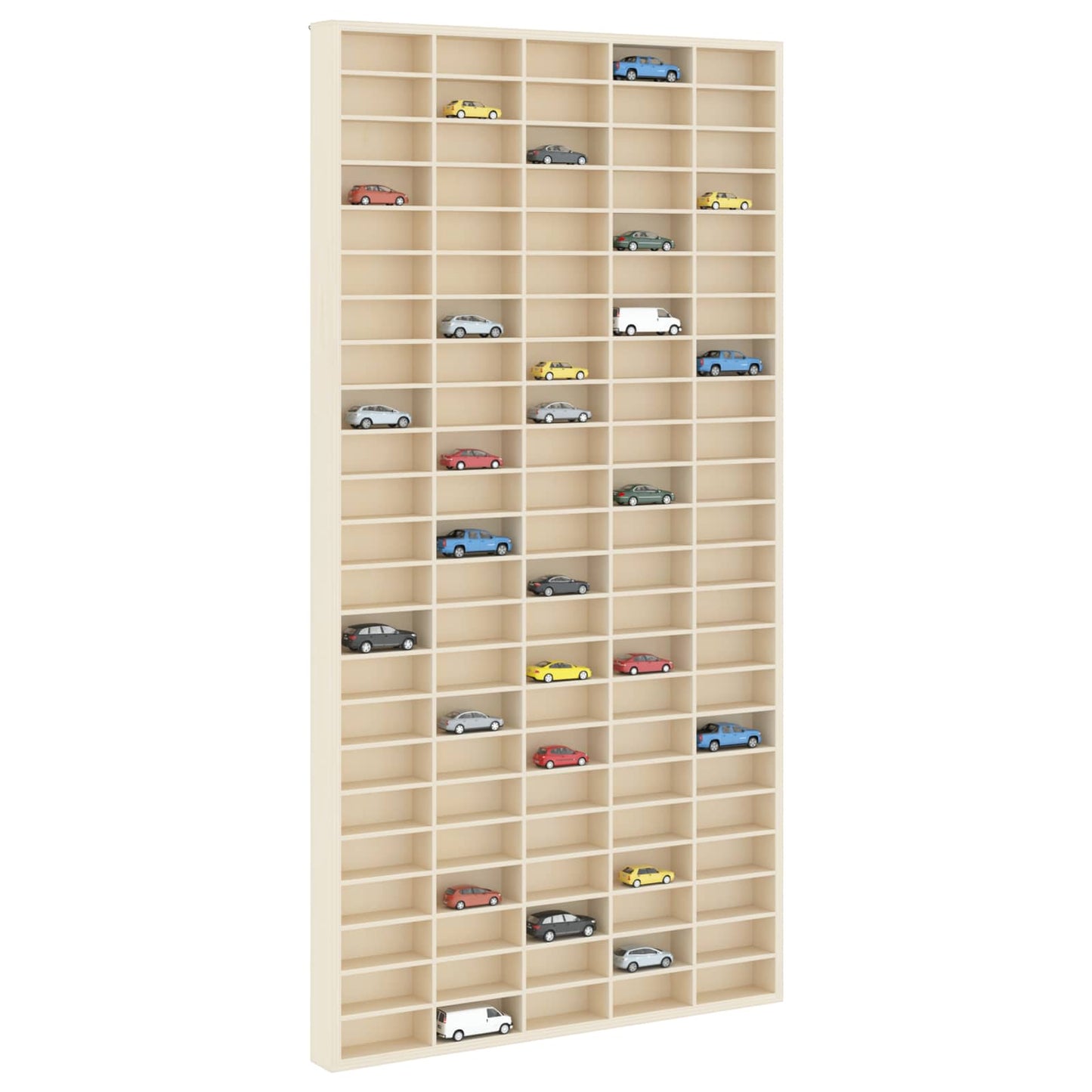 Veggdokumentdisplay Beige 50 x 4,5 x 96 cm Konstruert tre