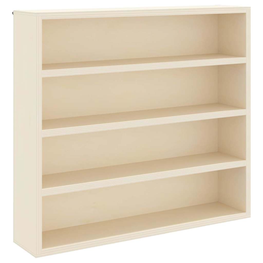 Veggdokumentdisplay Beige 40 x 8,5 x 37 cm Konstruert tre