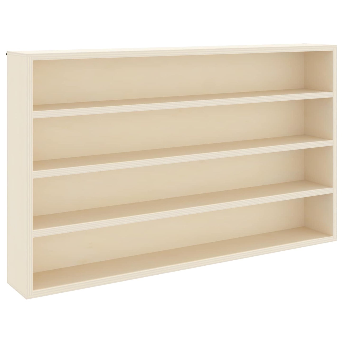 Veggdokumentdisplay Veggmontert Beige 60 x 8,5 x 37 cm