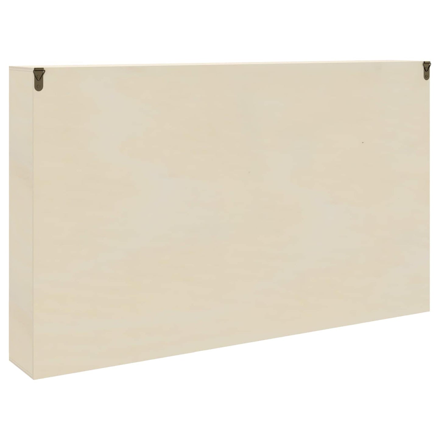 Veggdokumentdisplay Veggmontert Beige 60 x 8,5 x 37 cm