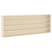 Veggdokumentdisplay Veggmontert Beige 100 x 8,5 x 36 cm
