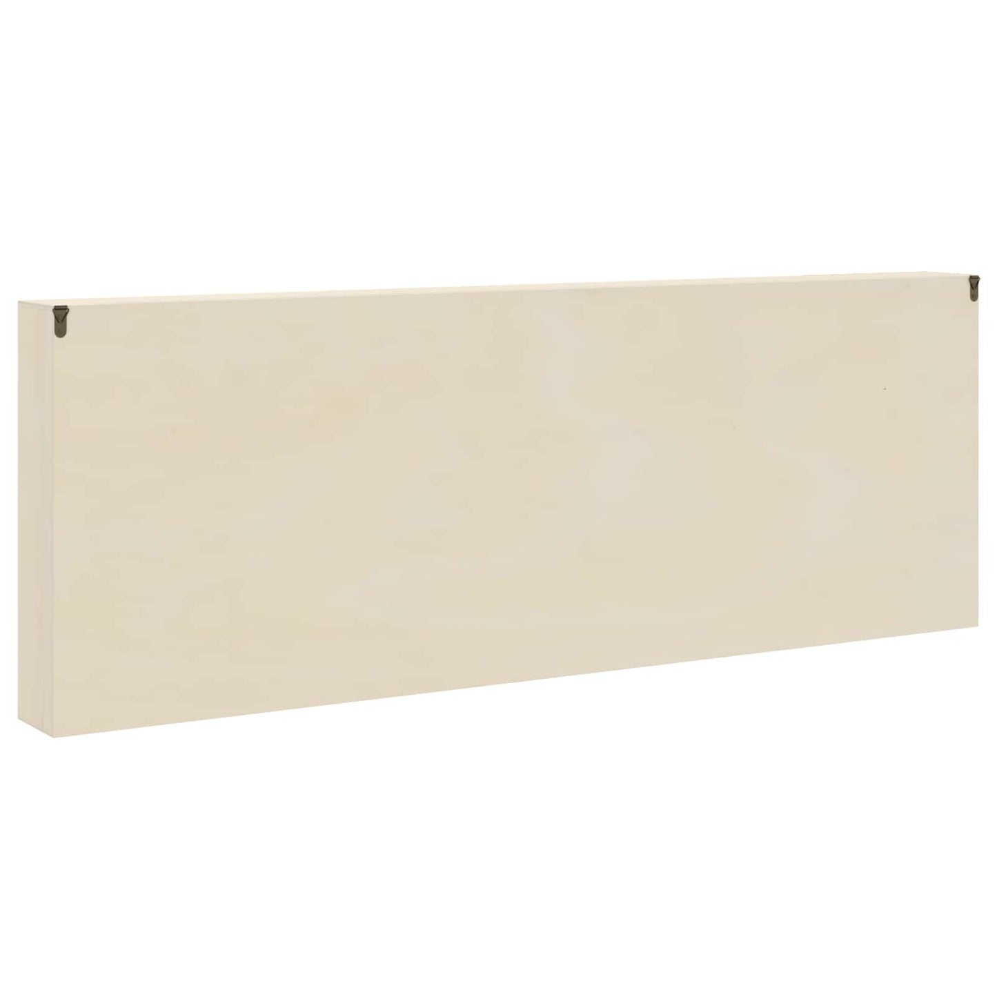 Veggdokumentdisplay Veggmontert Beige 100 x 8,5 x 36 cm