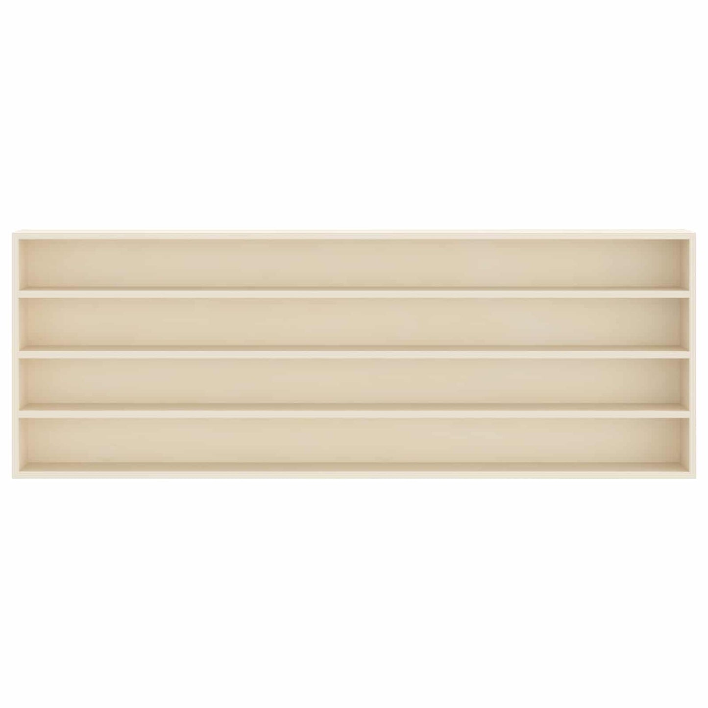 Veggdokumentdisplay Veggmontert Beige 100 x 8,5 x 36 cm