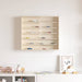 Veggdokumentdisplay med hylle Beige 60 x 8,5 x 54 cm Kryssfinér