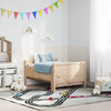 Utvidbar Sengramme for Barn Annet Brun 80 x 130 / 165 / 200 cm