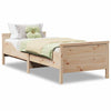 Utvidbar Sengramme for Barn Annet Brun 80 x 130 / 165 / 200 cm