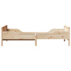 Utvidbar Sengramme for Barn Other Brun 80 x 130 / 165 / 200 cm