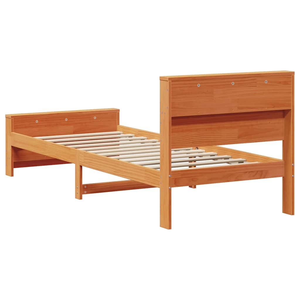 Sengestamme Vokset Brun 100 x 200 cm Konstruert tre
