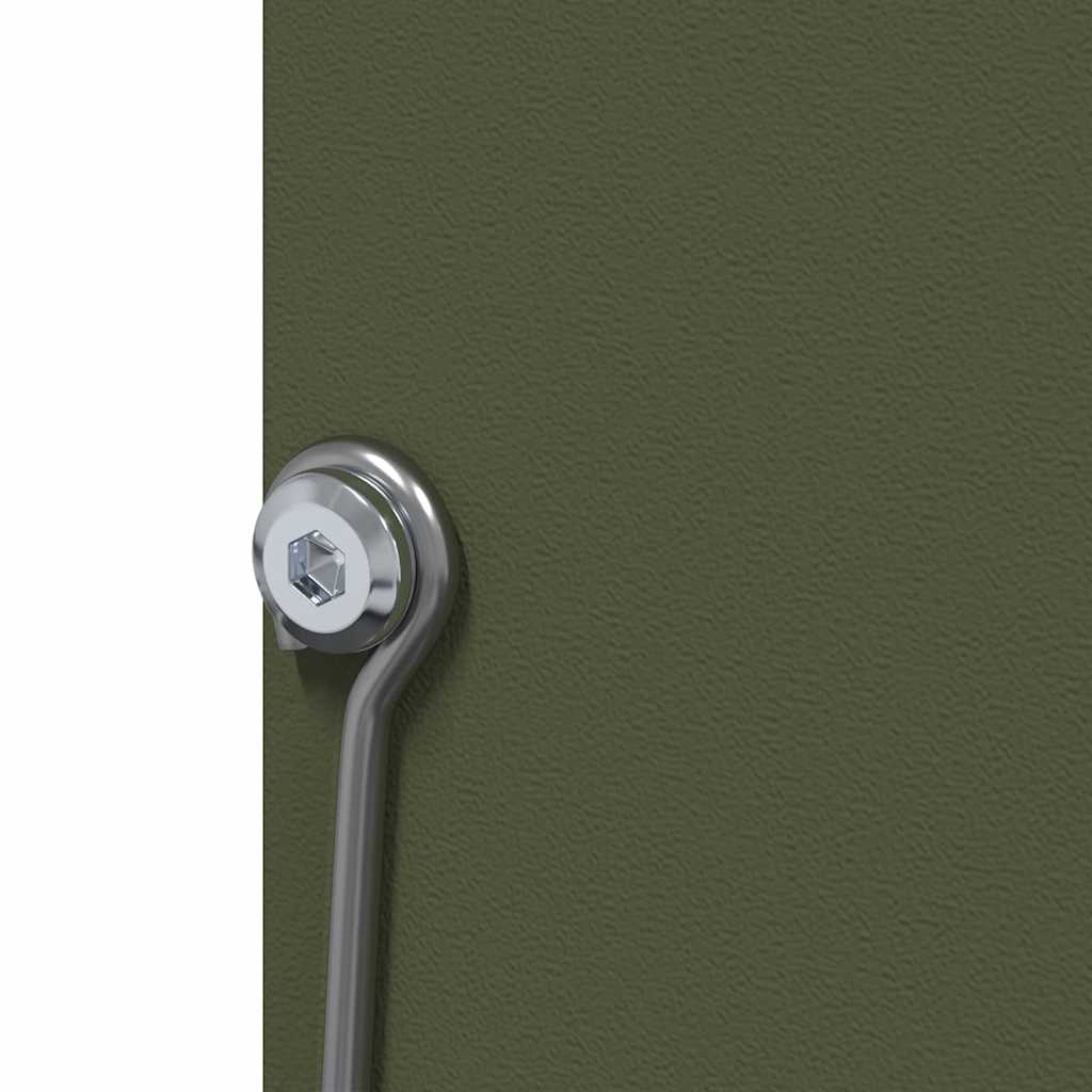 Kaninfôrer Olivengrønn 20 x 12,5 x 25 cm Kaldvalsget Stål