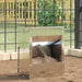 Kaninfôrer sølv 20 x 12,5 x 25 cm Galvanisert Stål