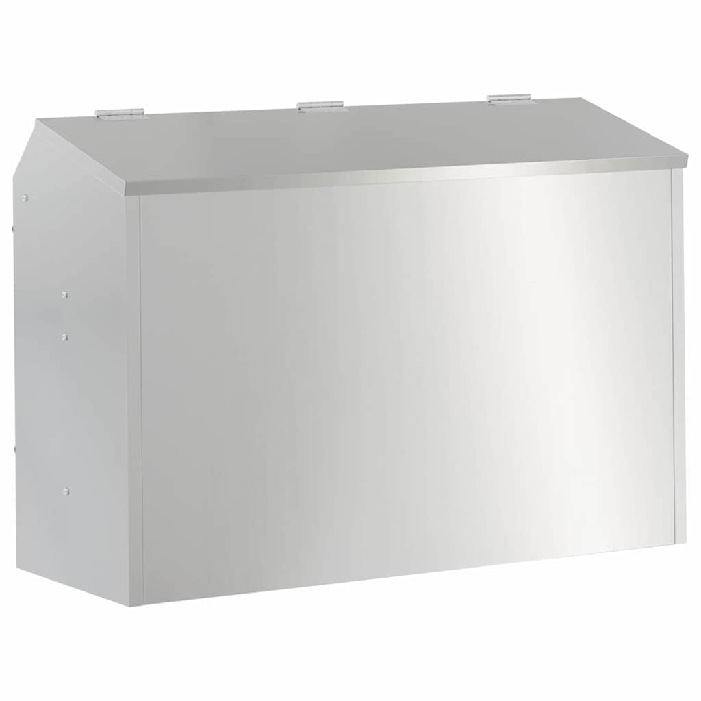 Kaninfôrer sølv 64.5 x 25.5 x 45.5 cm Galvanisert Stål
