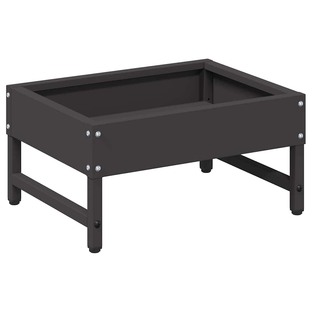 Fuglefrø Svart 80 x 28 x 13.5 cm Kaldvalsget Stål