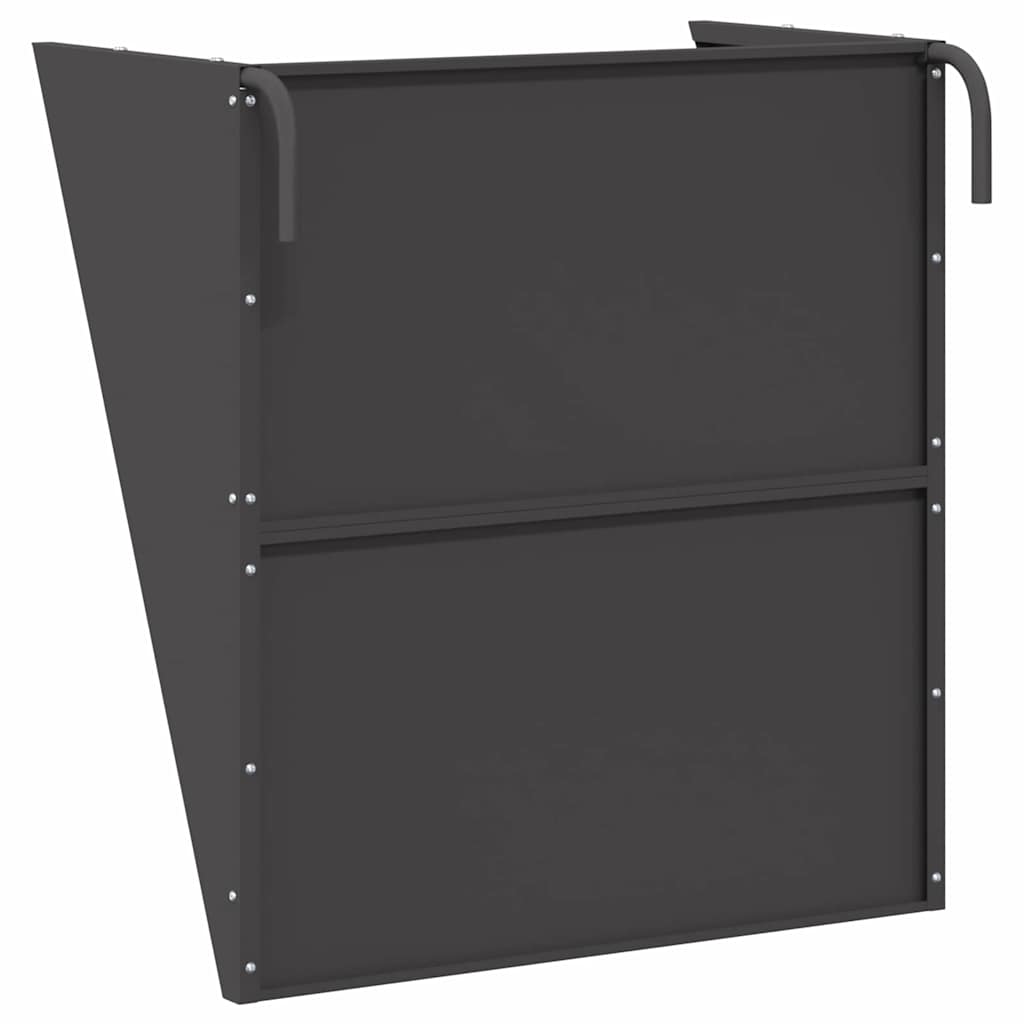 Hengende Høyfôringssystem Svart 61 x 33 x 66 cm