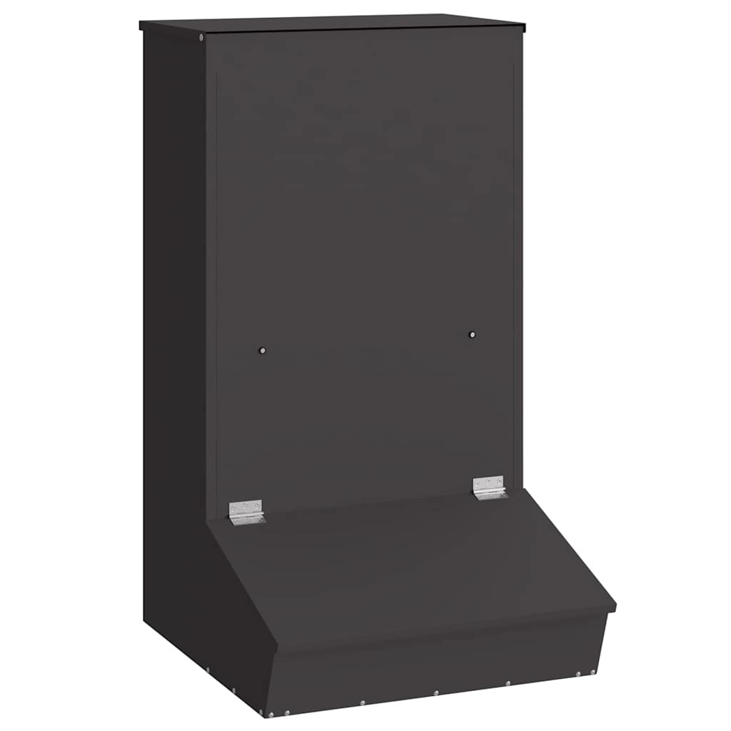 Fôringsautomat for Svin Svart 55 x 51 x 91,5 cm