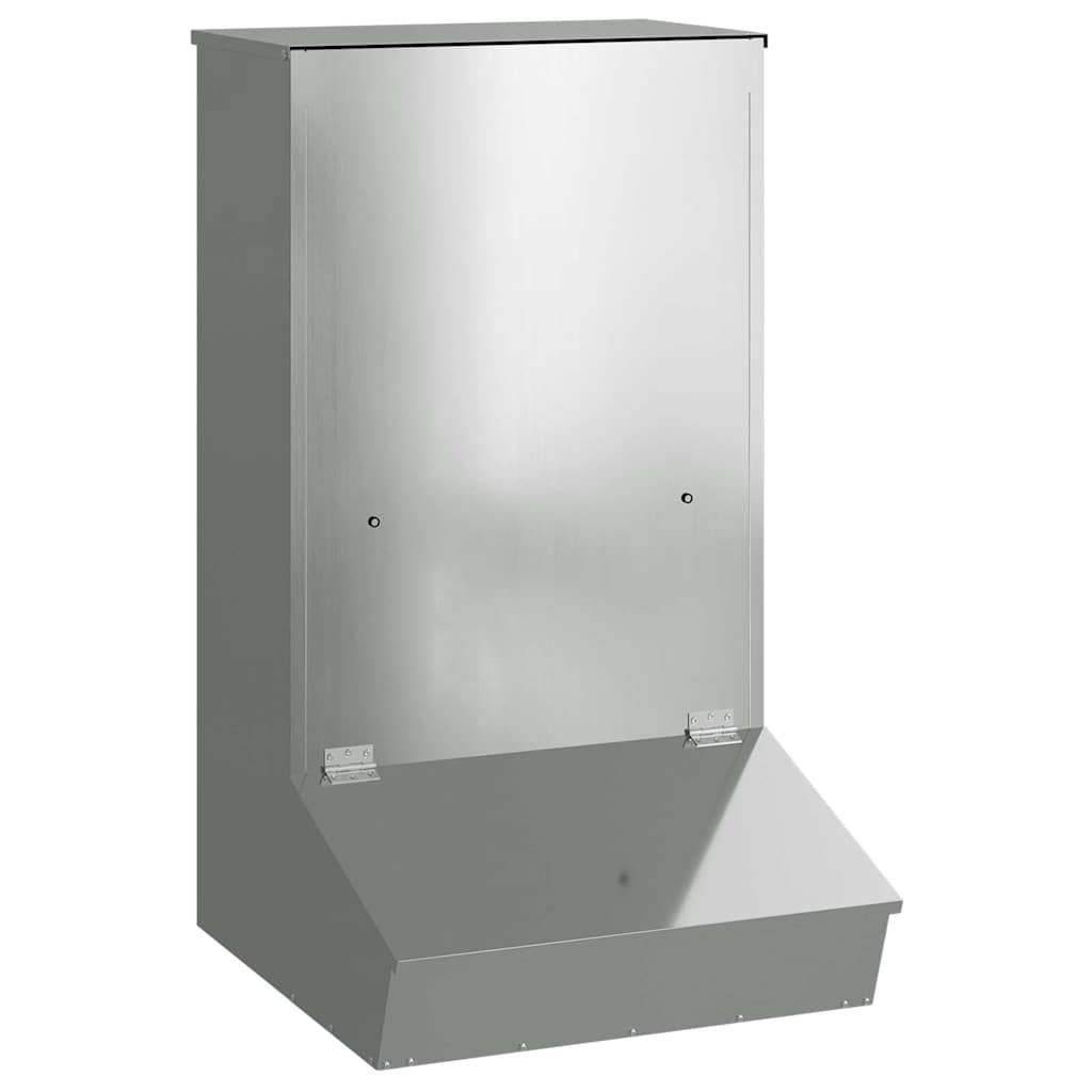 Fôringsautomat for Svin sølv 55 x 51 x 91,5 cm Galvanisert Stål