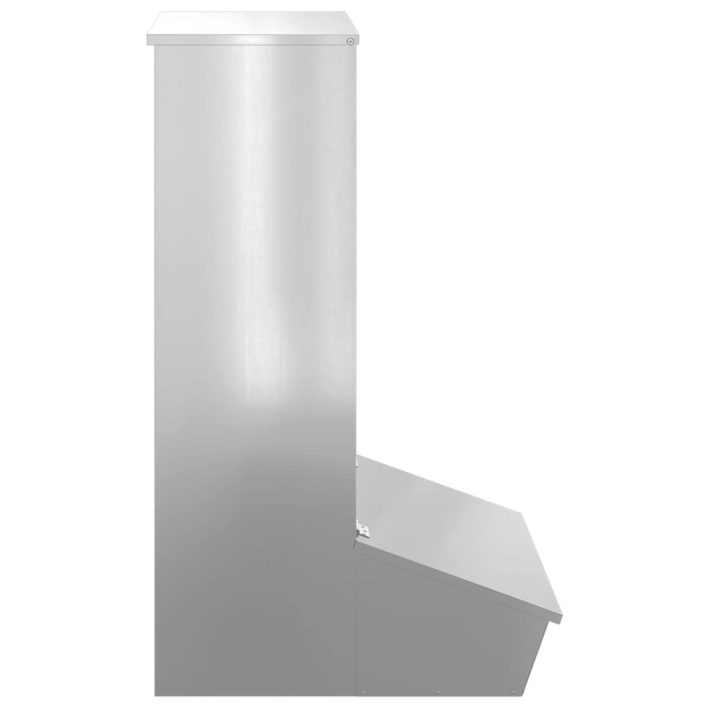 Fôringsautomat for Svin sølv 55 x 51 x 91,5 cm Galvanisert Stål