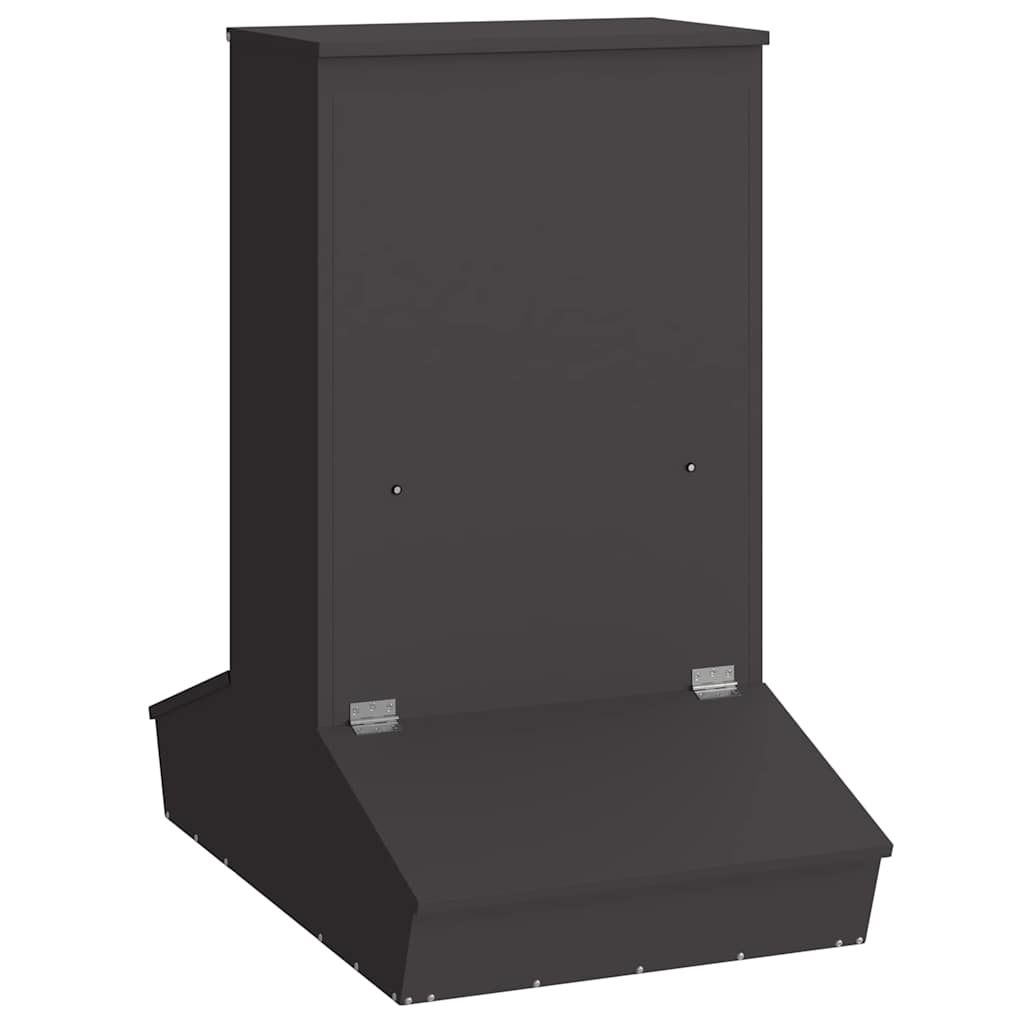 Fôringsautomat for Svin Svart 82 x 51 x 91,5 cm