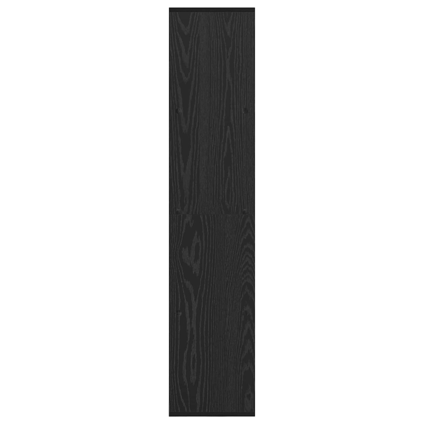 Bokskap Svart Eik 137,5 x 29 x 137,5 cm Konstruert tre