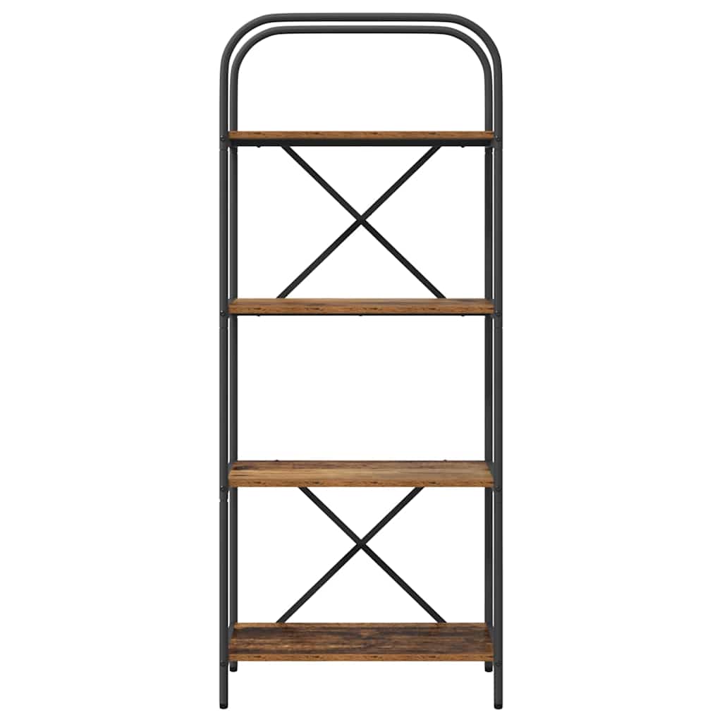Bokhylle Gammelt tre 60 x 30 x 146 cm Konstruert tre