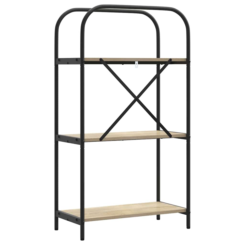 Bokhylle Sonoma eik 60 x 30 x 109 cm Konstruert tre