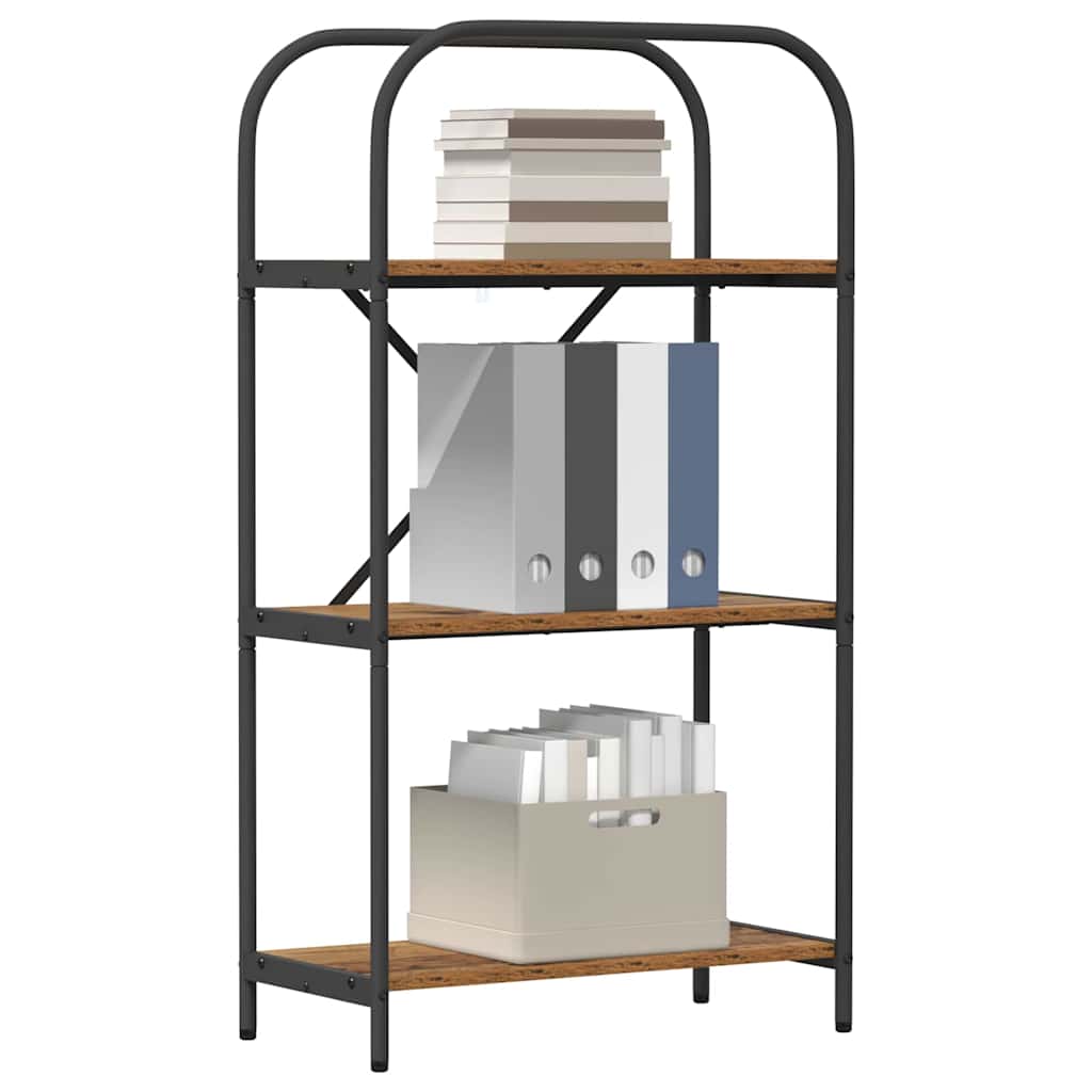 Bokhylle Gammelt tre 60 x 30 x 109 cm Konstruert tre