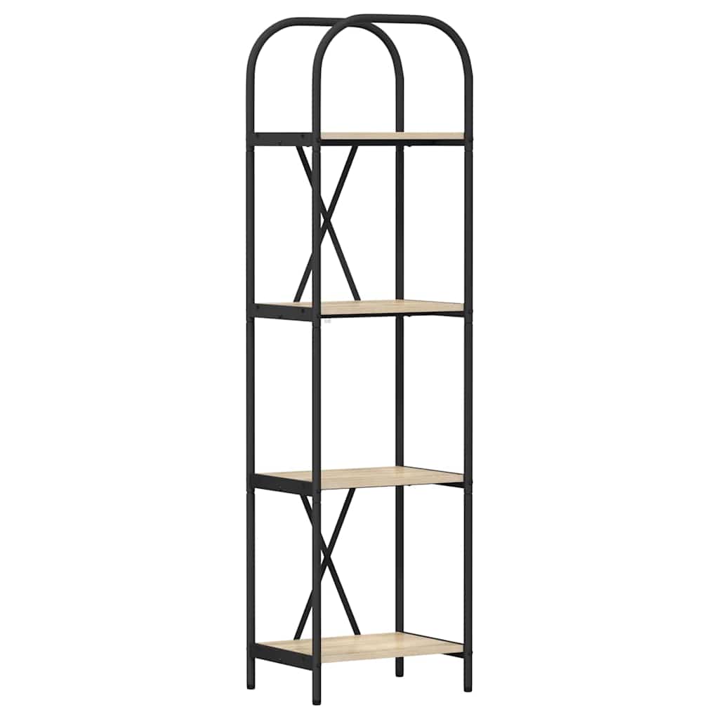 Bokhylle Sonoma eik 40 x 30 x 146 cm Konstruert tre