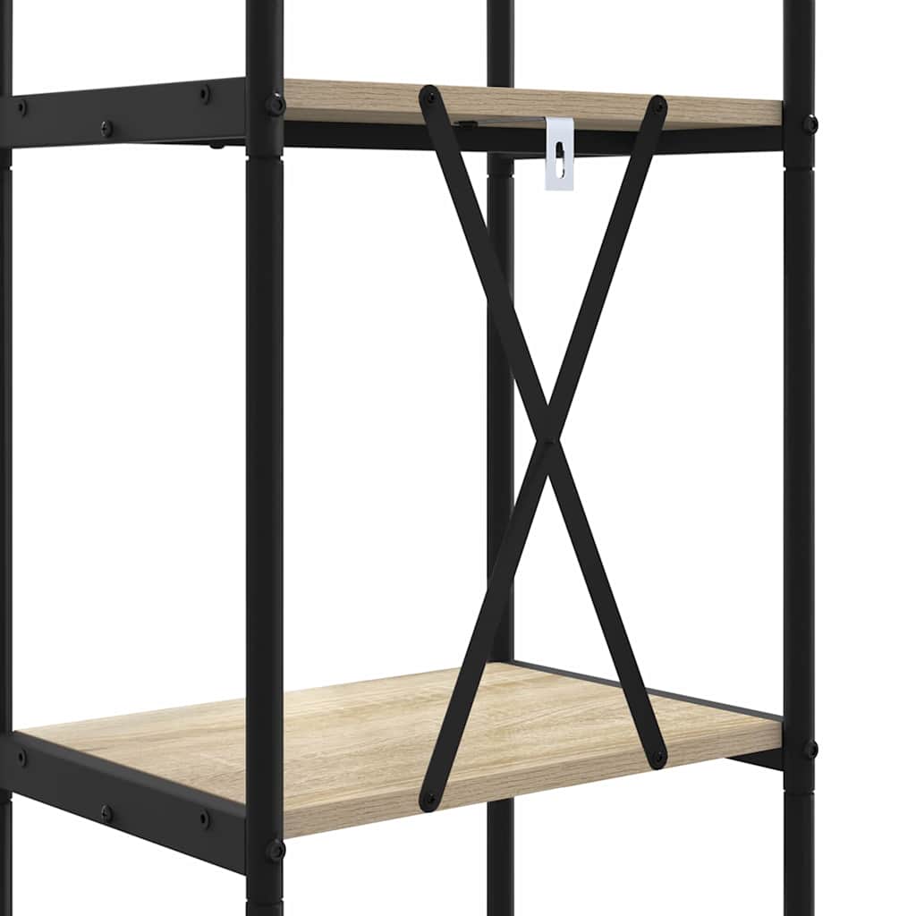 Bokhylle Sonoma eik 40 x 30 x 109 cm Konstruert tre