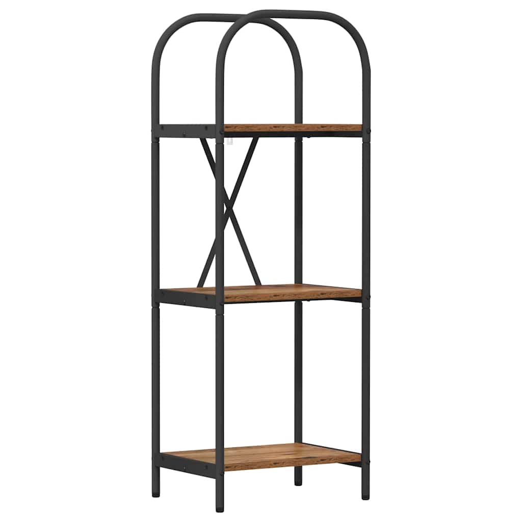 Bokhylle Gammelt tre 40 x 30 x 109 cm Konstruert tre