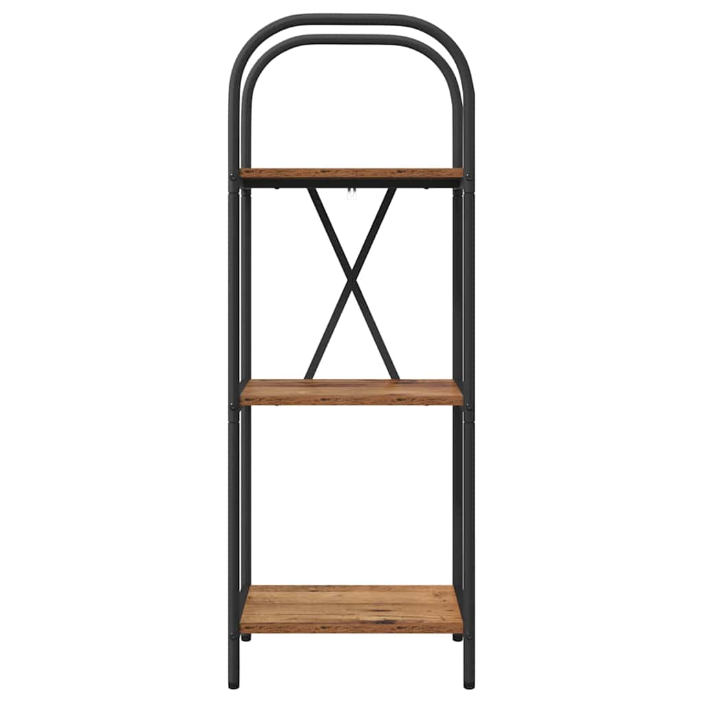 Bokhylle Gammelt tre 40 x 30 x 109 cm Konstruert tre