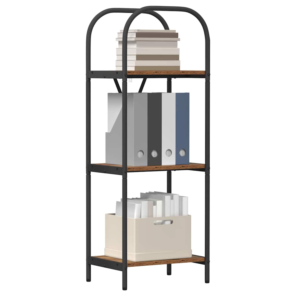 Bokhylle Gammelt tre 40 x 30 x 109 cm Konstruert tre
