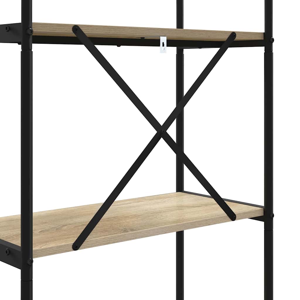 Bokhylle Sonoma eik 60 x 30 x 183 cm Konstruert tre