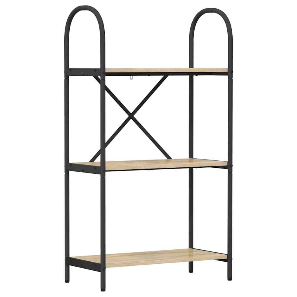 Bokhylle Sonoma eik 60 x 30 x 109 cm Konstruert tre