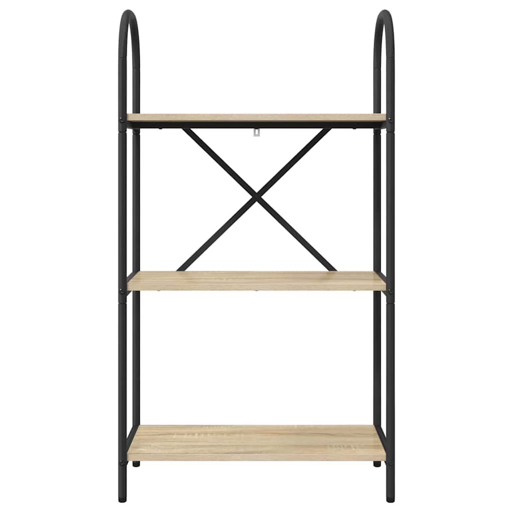 Bokhylle Sonoma eik 60 x 30 x 109 cm Konstruert tre